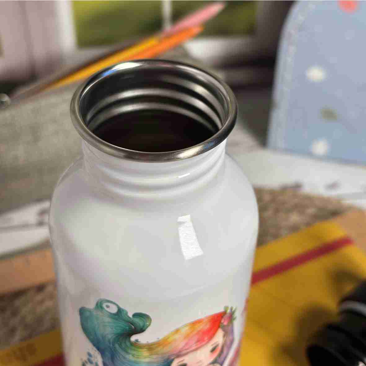 Trinkflasche Meerjungfrau personalisiert