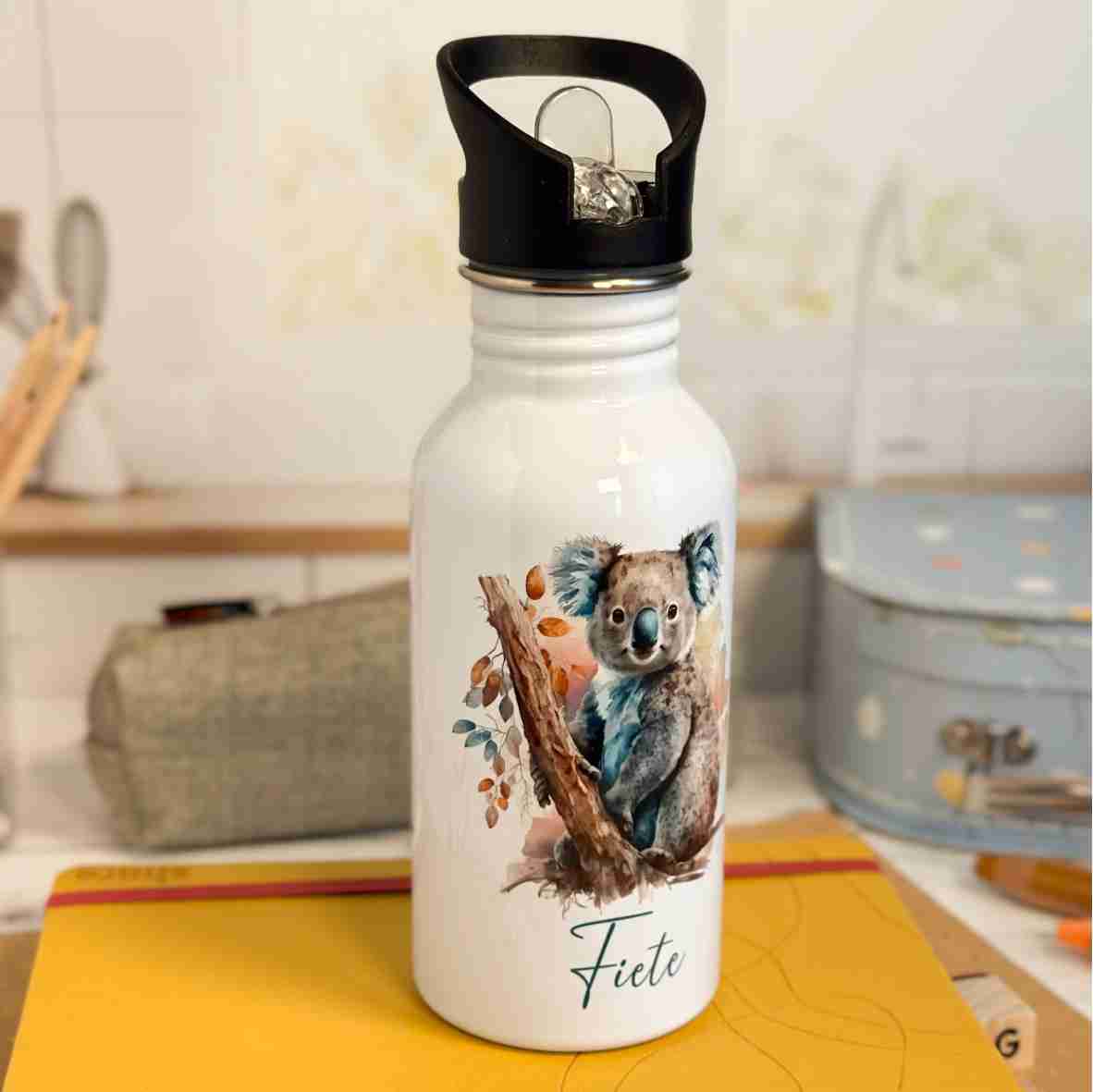 Trinkflasche Edelstahl Koala – Fiete