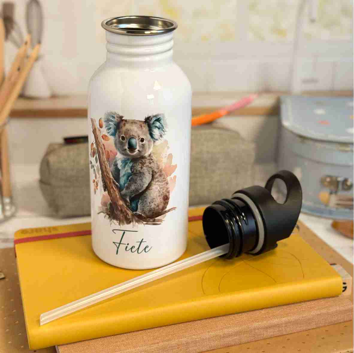Trinkflasche Edelstahl Koala – Fiete