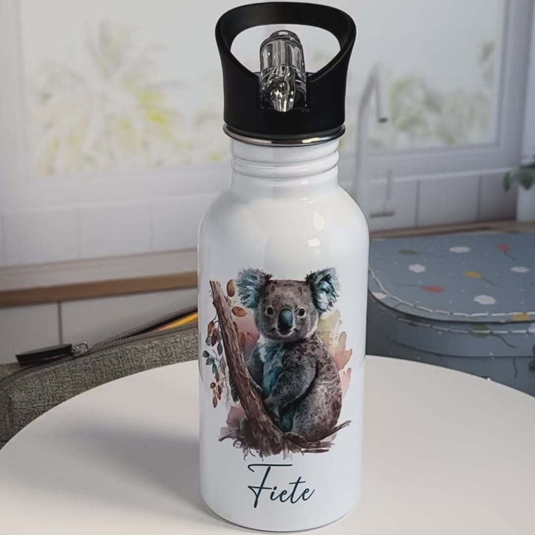 Trinkflasche Edelstahl Koala – Fiete
